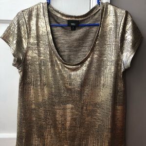 Gold shirt